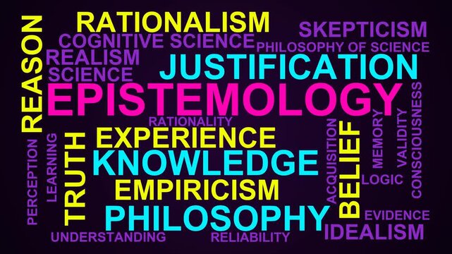 Epistemology Word Cloud