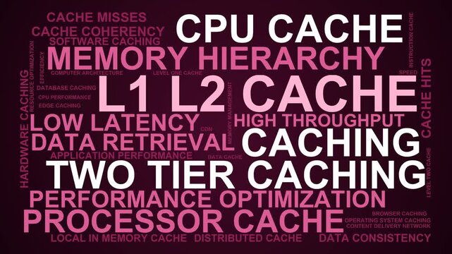 L1 L2 Cache Word Cloud