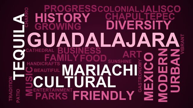 Guadalajara Word Cloud
