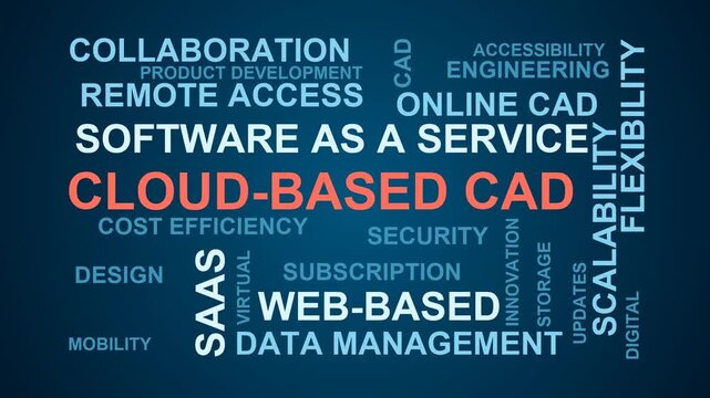 Cloud-Based Cad Word Cloud