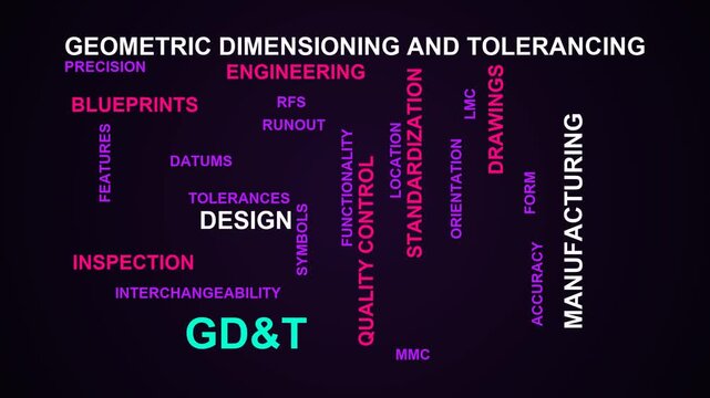 Gd&T Word Cloud