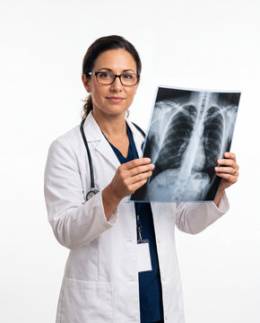 Medical imaging specialist representing radiology, diagnostic technology, clinical examination, healthcare expertise and modern medical services.