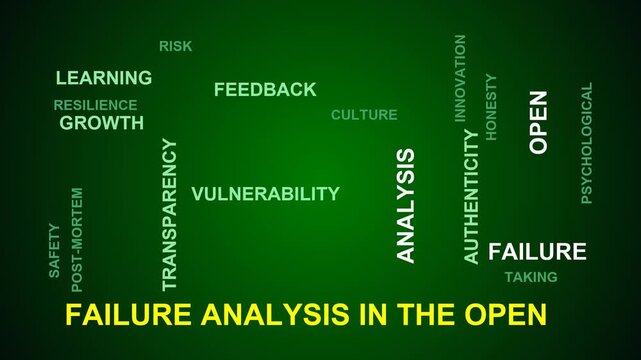 Failure Analysis In The Open Word Cloud