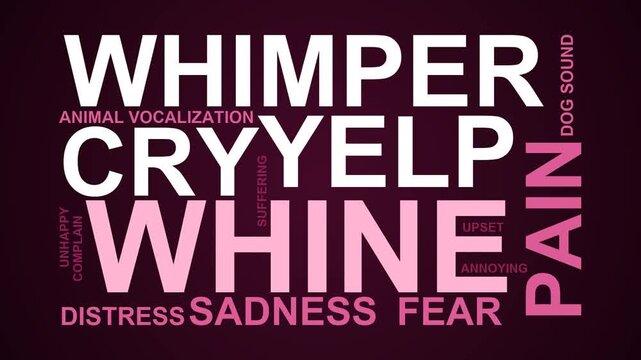 Whine Word Cloud