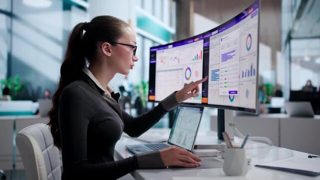 Financial Advisor Reviews Client Portfolio Allocation