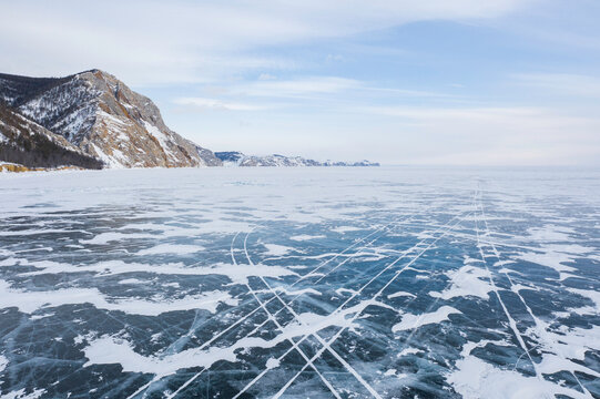 Frozen Lake View