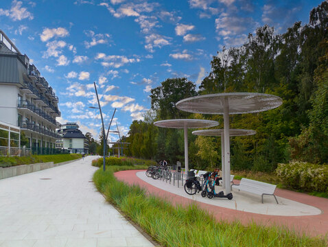 Die Gesundheitspromenade (Promenada Zdrowia) in Swinem&uuml;nde ist eine der drei parallel verlaufenden Uferpromenaden der Stadt und speziell f&uuml;r einen aktiven und erholsamen Aufenthalt konzipiert.