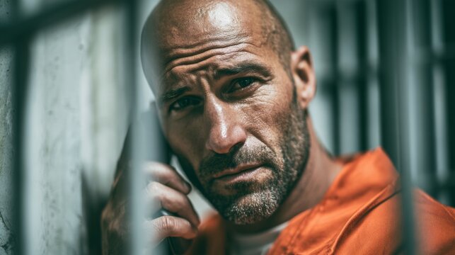 trapped in a phone call from inside the prison