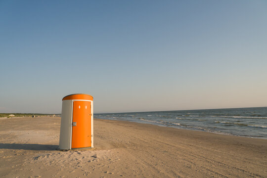 Restroom in the Beach