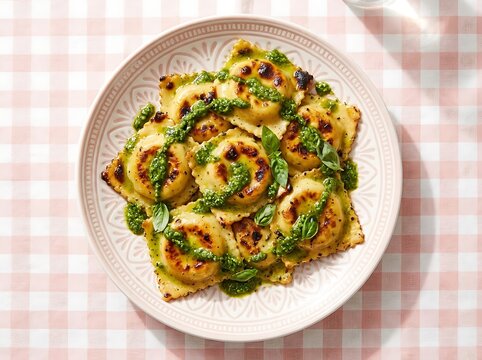 A delightful and vibrant pasta primavera showcasing fresh seasonal vegetables perfectly cooked pasta and a light flavorful sauce creating a truly satisfying