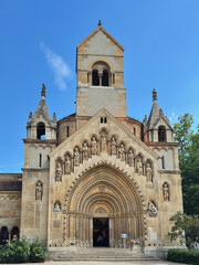 The replica of Romanesque chapel of Saint Ladislaus in Budapest, Hungary © bleung