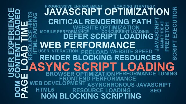 Async Script Loading Word Cloud