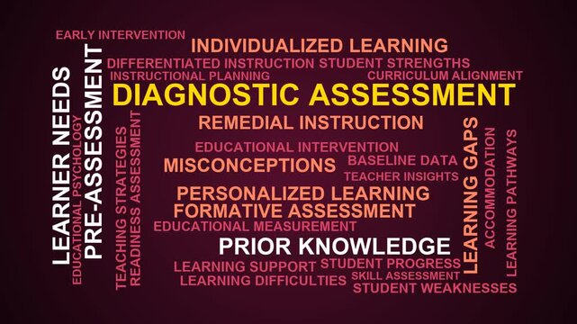 Diagnostic Assessment Word Cloud