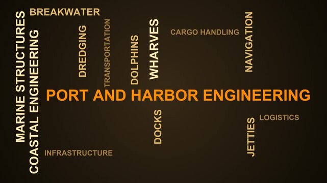 Port And Harbor Engineering Word Cloud
