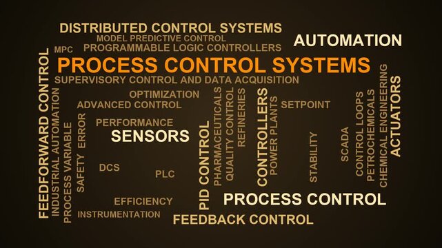 Process Control Systems Word Cloud