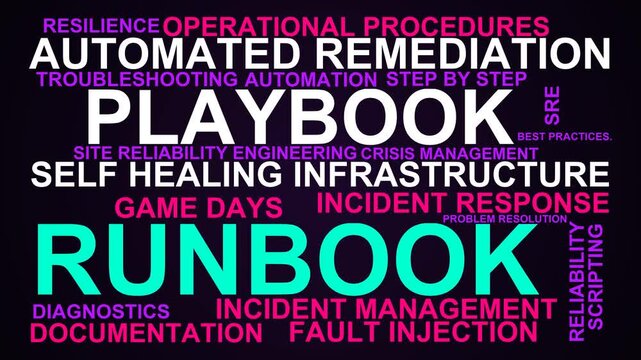 Runbook Word Cloud