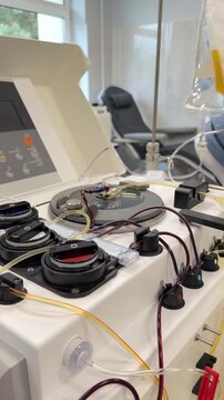 Process of automated platelet collection for blood transfusion procedure