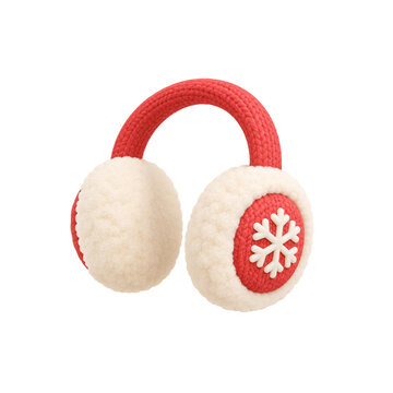 red earmuff