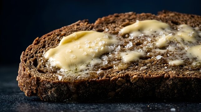 Cinematic German Butterbrot Food close up