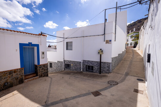 A picturesque corner of the charming village of Lucainena de las Torres, Almer&iacute;a, Andalusia, Spain