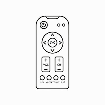 Electronic television remote control device
