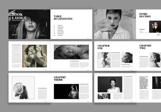 Book Layout Template