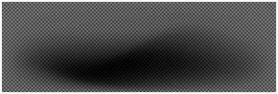 Transparent dark vignette shadow overlay on checkered alpha channel background