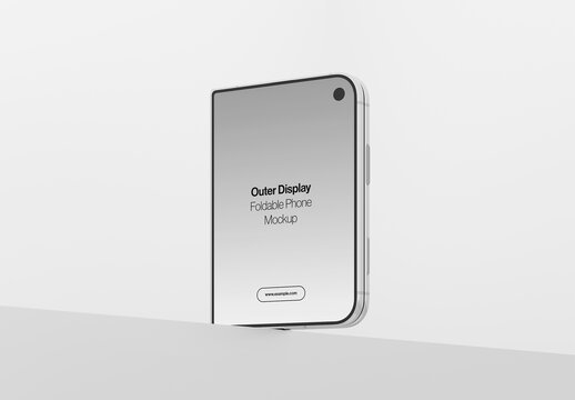 Foldable Phone Mockup
