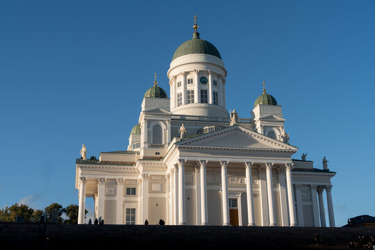 the cathedral of Helsinki city Finland