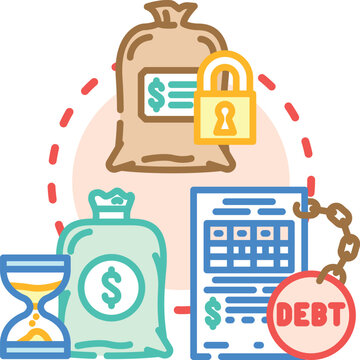 Government program concept balancing universal basic income - ubi - with financial support, representing prepaid benefits, social assistance, and economic security for citizens