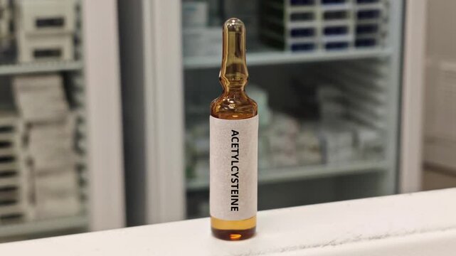 ACETYLCYSTEINE (NAC) mucolytic and antidote in an injection ampoule for mucus and paracetamol overdose