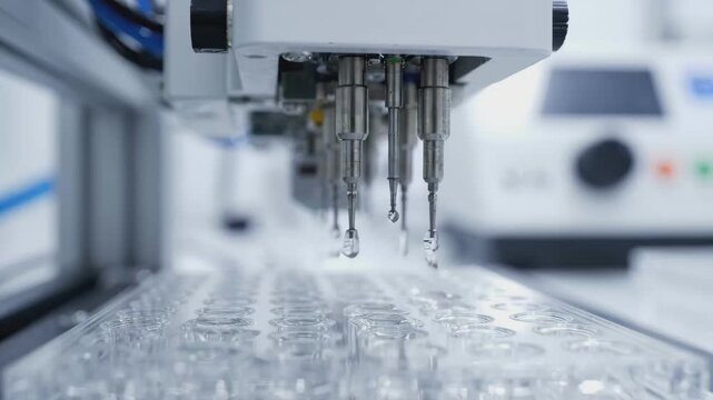 Automated Laboratory Liquid Handling and Dispensing Process