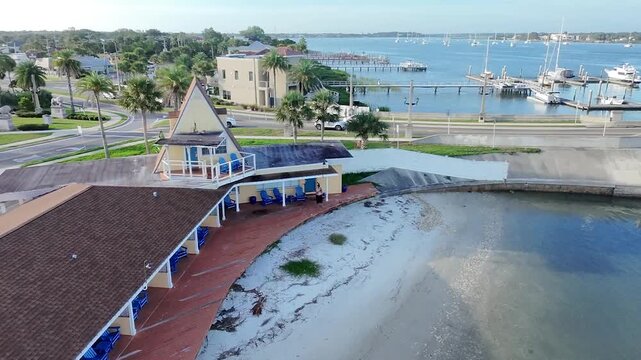 Aerial view of St. Augustine