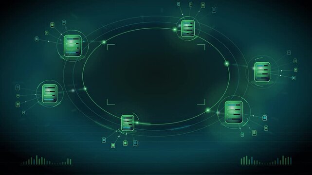 Cloud Hub Ring Dispatching Workloads To Distributed Edge Server Nodes And Local Devices Seamless Loop