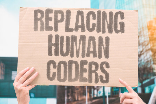"Replacing human codERS" Automated software tools write baseline software code. AUTOMATION. CODING. SOFTWARE. PROGRAMMING. LABOR.