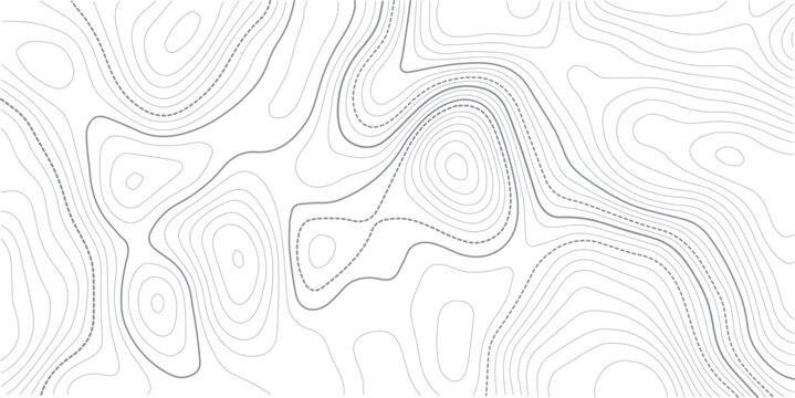 Radar map and nautical chart with ocean bottom topography. Vector lines for cartography and navigation design world. Sea floor topographic pattern on sonar display for geographic.