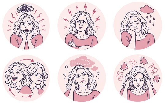 Emotional and Cognitive Symptoms of Menopause Anxiety Anger Depression and Brain Fog