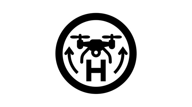 Drone Landing Pad Icon