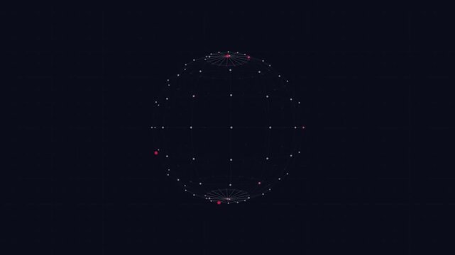 Global Network Connection Failure &ndash; Digital Globe Internet Outage Animation