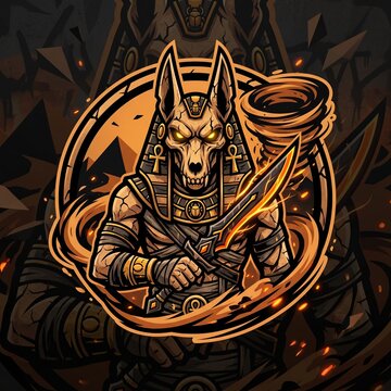 Sand storm Skull logo