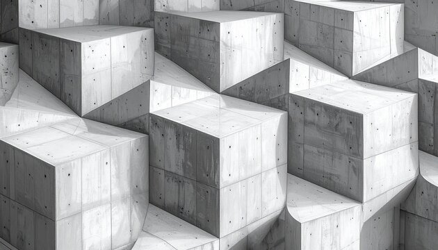 stack of concrete blocks
