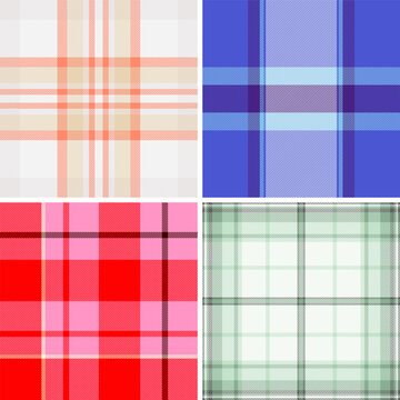 Modern plaid pack designed for branding systems. Multiple tartan options help build flexible identities across print and digital assets. Clean vector structure guarantees precision.
