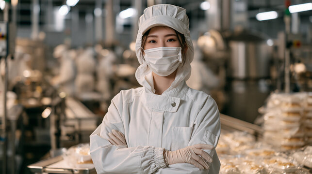 食品の安全を支える品質管理スタッフの職業ポートレート