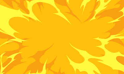 Dynamic explosion background for comics, banners, posters, and promotional design. Explosion vector. © nendrawahyu