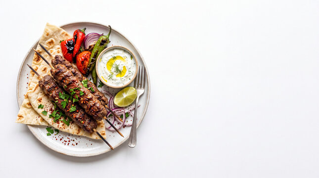 Turkish Kebab Restaurant Advertising Banner