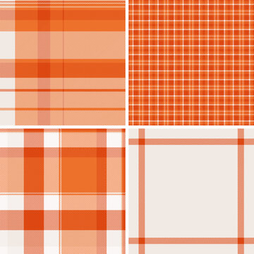 Plaid pack created for summer fun, camping trips, and backyard picnics. Vector tartan patterns maintain crisp detail for print and digital use.
