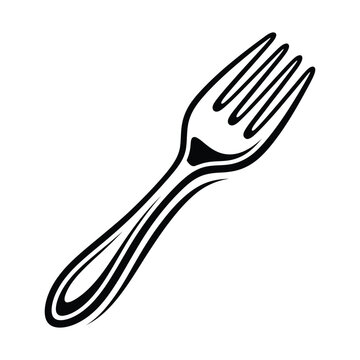 fork spoon and knife vector