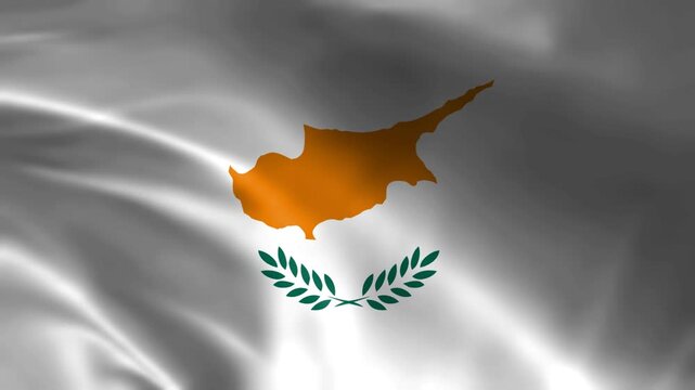 Waving Flag Cyprus Animation design templates