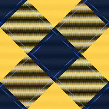 Difficult background pattern textile, book plaid fabric seamless. Majestic texture check vector tartan in dark and amber colors.