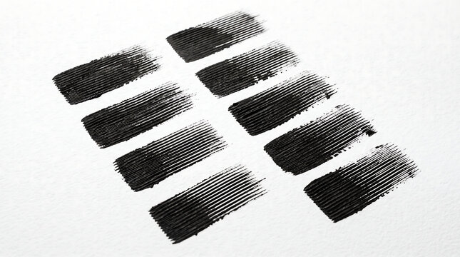 collection of brush strokes with varying opacity